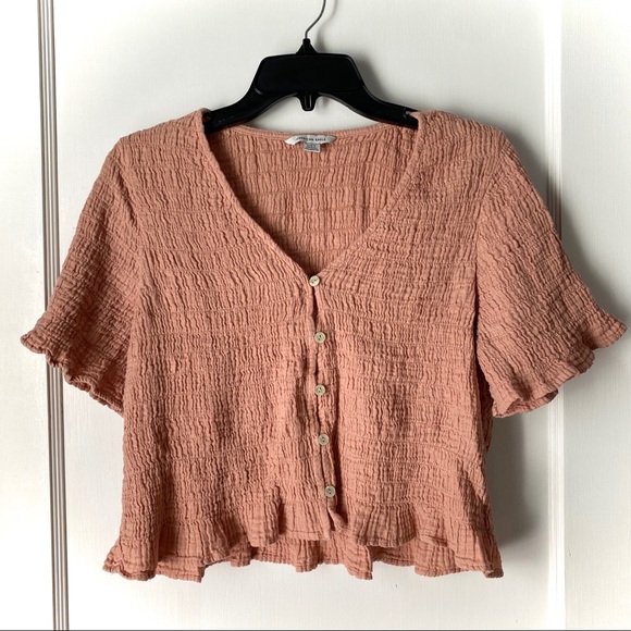 American Eagle Outfitters Tops - 💚American Eagle Crop Top- Sz L